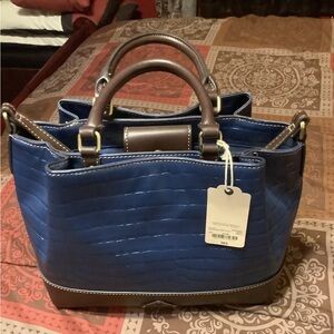 St. John’s Bay croc Westbrook Satchel - NWT